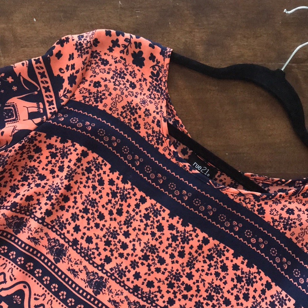 Chiffon Elephant Top